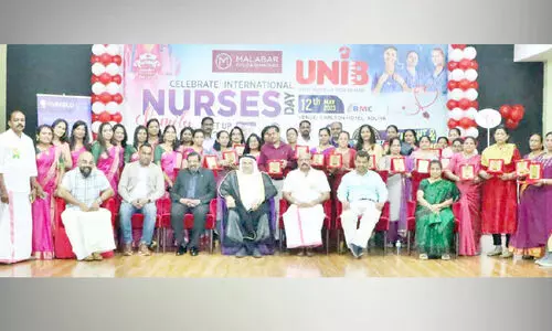 ന​ഴ്സ​സ് ദി​നം ആ​ഘോ​ഷി​ച്ചു