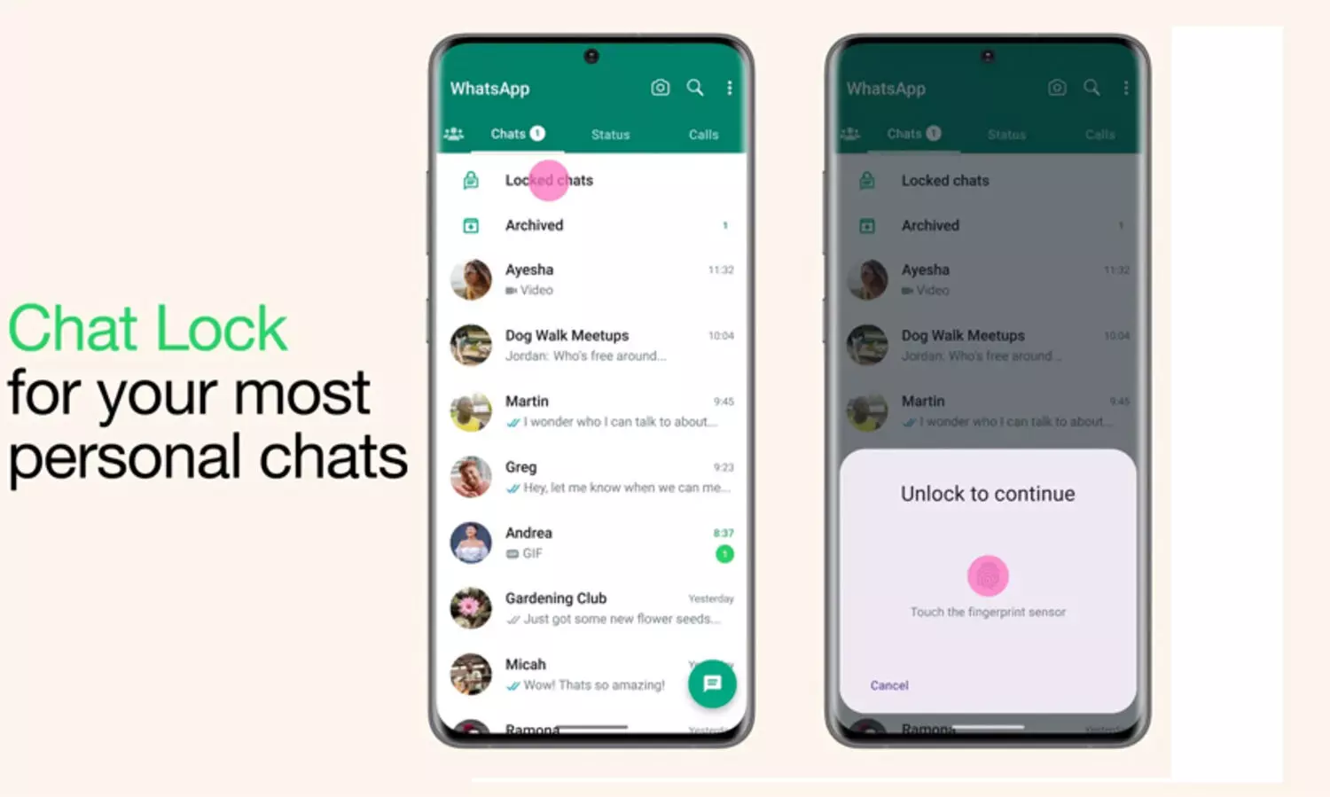 വാട്സ്ആപ്പിൽ ‘ചാറ്റ് ലോക്ക്’ ഫീച്ചർ എത്തി; ഉപയോഗിക്കുന്നത് എങ്ങനെ എന്ന് അറിയാം..