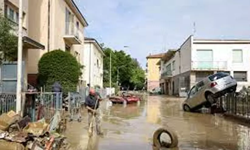 ഇറ്റലിയിൽ പ്രളയം രൂക്ഷം; ഒമ്പത് മരണം