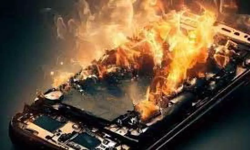 phone explosion