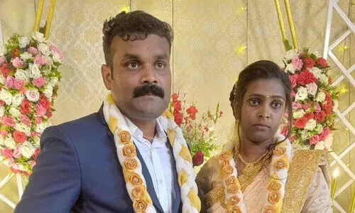 ഇടവക ഇടഞ്ഞു; ജസ്റ്റിന്‍-വിജി വിവാഹം പള്ളിക്ക് പുറത്തെ വേദിയിൽ