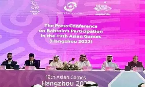 ഹാങ്‌ഷൗ ഏഷ്യൻ ഗെയിംസ്; 18 ഇനങ്ങളിൽ ബഹ്‌റൈൻ മത്സരിക്കും