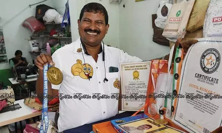 Laughter is the best medicine, proves Sunil Kumar through his laughing therapy