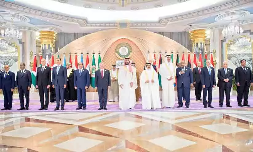 അറബ് ലീഗ് ഉച്ചകോടിക്ക് തുടക്കം; ജി.സി.സി സംഘർഷ മേഖലയാകാൻ അനുവദിക്കില്ല -സൗദി കിരീടാവകാശി അറബ് ലീഗ് ഉച്ചകോടിക്ക് തുടക്കം; ജി.സി.സി സംഘർഷ മേഖലയാകാൻ അനുവദിക്കില്ല -സൗദി കിരീടാവകാശി