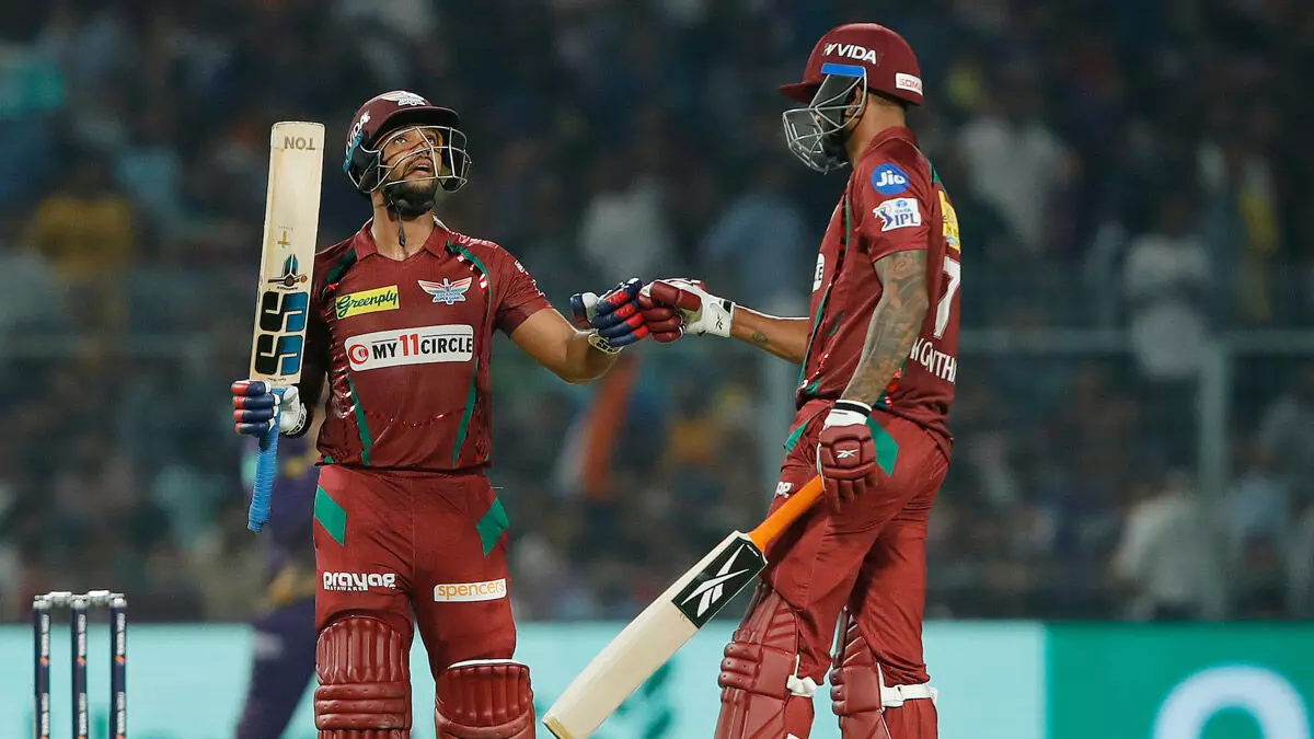 രക്ഷകനായി പൂരാൻ; ലഖ്നൗവിനെതിരെ കൊൽക്കത്തക്ക് 177 റൺസ് വിജയലക്ഷ്യം