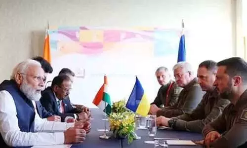 PM Modi meets Zelensky in Japan