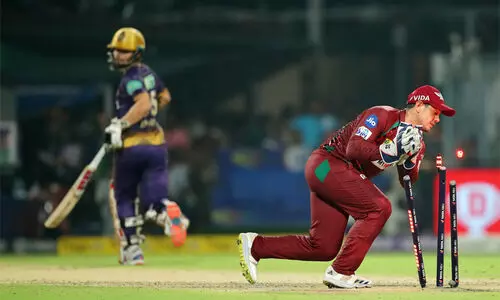 പൊരുതിത്തോറ്റ് കെ.കെ.ആർ; ഒരു റൺസ് ജയവുമായി ലഖ്നൗ പ്ലേഓഫിൽ