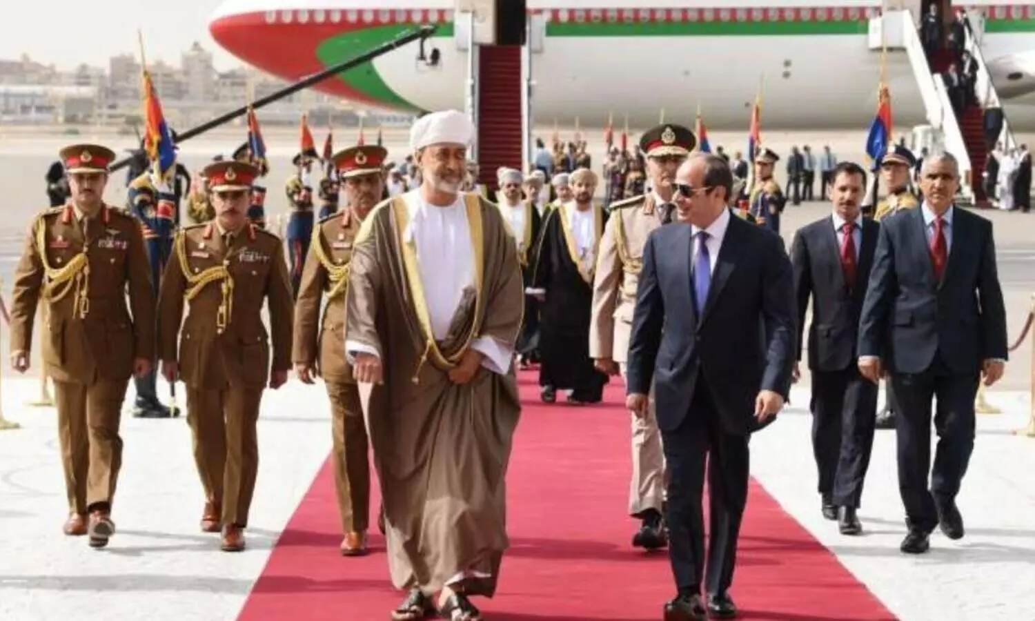 ഒമാൻ ഭരണാധികാരിയുടെ ഈജിപ്ത്​ പര്യാടനത്തിന്​ തുടക്കം