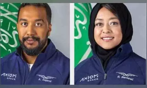 സൗ​ദി ബ​ഹി​രാ​കാ​ശ​ത്തേ​ക്ക്  എ​ന്ന ശീ​ർ​ഷ​ക​ത്തി​ൽ മൂ​ന്ന് ന​ഗ​ര​ങ്ങ​ളി​ൽ പ്ര​ദ​ർ​ശ​നം