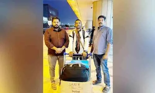 സാ​മൂ​ഹി​ക​പ്ര​വ​ർ​ത്ത​ക​രു​ടെ ഇ​ട​പെ​ട​ൽ; സാ​ബി​ർ അ​ബ്ദു​ല്ല നാ​ട​ണ​ഞ്ഞു