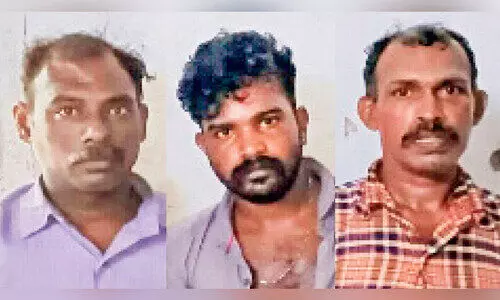 വാഹനങ്ങളുടെ ബാറ്ററി മോഷണം; മൂന്നംഗസംഘം അറസ്റ്റിൽ