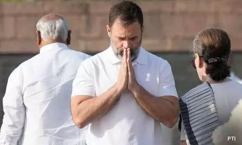 Rahul Gandhis Tribute To Rajiv Gandhi