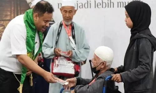 hajj pilgrims madinah airport