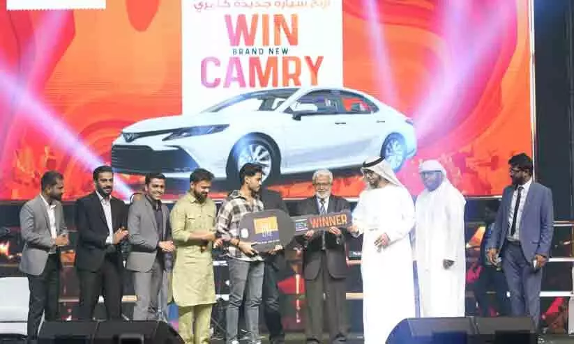 കാംറി കാർ ആഷിഖ്​ അലിക്ക്​