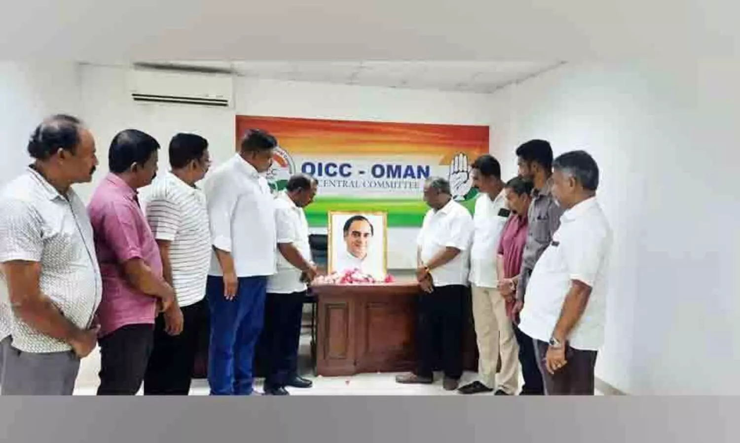 രാജീവ്‌ ഗാന്ധി രക്തസാക്ഷിത്വ ദിനം ആചരിച്ചു