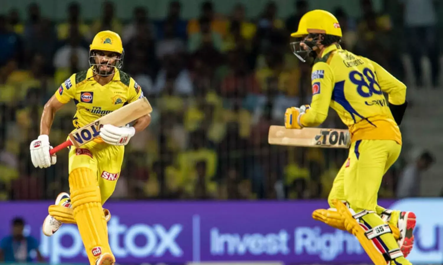 ഗെയ്‌ക്‌വാദിന് അർധ സെഞ്ച്വറി; ചെന്നൈക്കെതിരെ ഗുജറാത്തിന് 173 റൺസ് വിജയലക്ഷ്യം