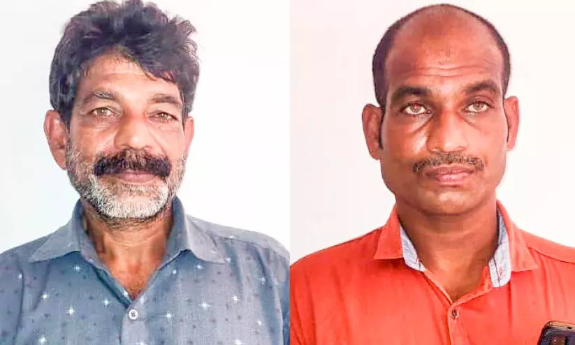 ഭാര്യയെയും മകളെയും മർദിച്ചെന്ന പരാതിയിൽ ഭർത്താവും സഹോദരനും അറസ്റ്റിൽ ഭാര്യയെയും മകളെയും മർദിച്ചെന്ന പരാതിയിൽ ഭർത്താവും സഹോദരനും അറസ്റ്റിൽ