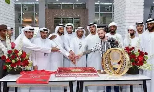 ശബാബ് അൽ അഹ്‌ലിയുടെ വിജയം ആഘോഷിച്ച്‌ ജി.ഡി.ആർ.എഫ്.എ