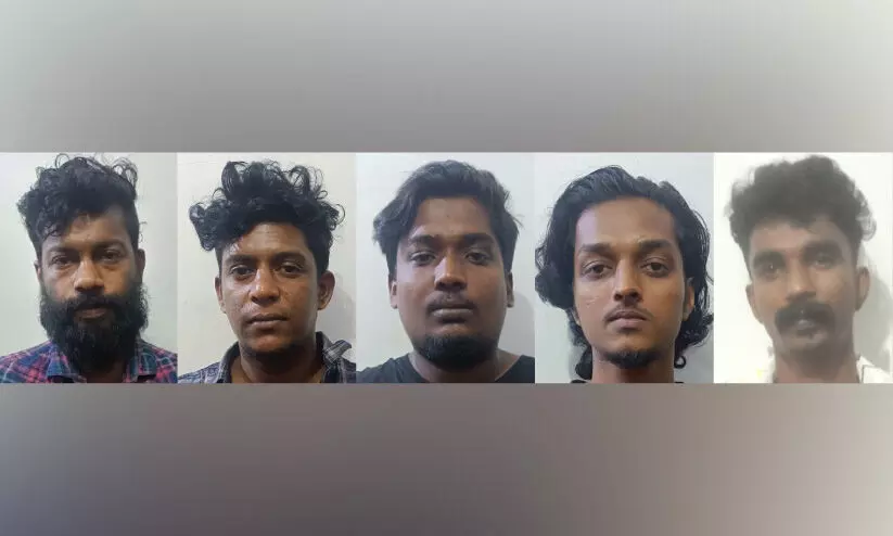 യുവാവിനെ കൊലപ്പെടുത്താൻ ശ്രമം: അഞ്ചുപേർ അറസ്റ്റിൽ