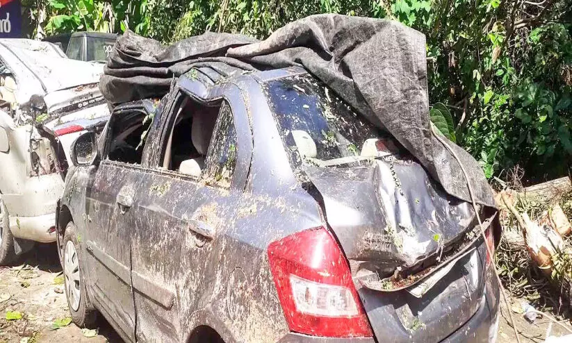 തിരുവല്ല താലൂക്കിന്റെ പടിഞ്ഞാറൻ മേഖലകളിൽ ശക്തമായ കാറ്റ് തിരുവല്ല താലൂക്കിന്റെ പടിഞ്ഞാറൻ മേഖലകളിൽ ശക്തമായ കാറ്റ്