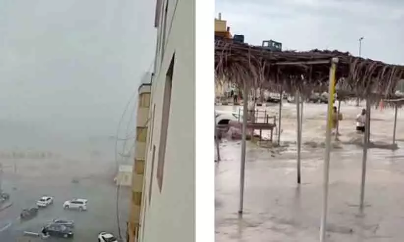 വിവിധ വിലായത്തുകളിൽ മഴ തുടരുന്നു വിവിധ വിലായത്തുകളിൽ മഴ തുടരുന്നു