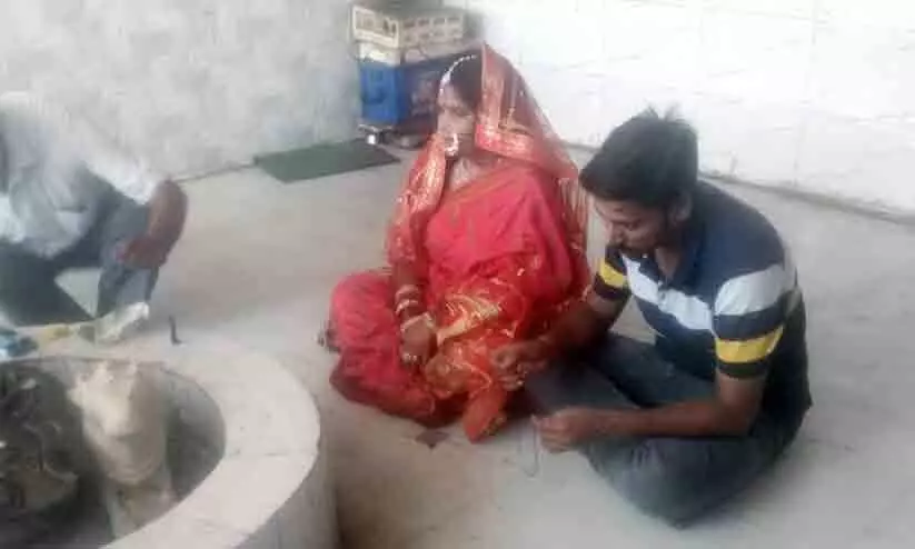 UP Bride chases runaway Groom over 20 km, brings him back to wedding mandap UP Bride chases runaway Groom over 20 km, brings him back to wedding mandap