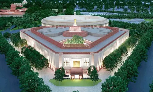 new indian parliament