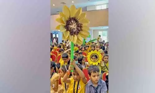 ഇ​ബ്നു​ൽ ഹൈ​തം സ്കൂ​ളി​ൽ യെ​ല്ലോ ഡേ ​ആ​ച​രി​ച്ചു