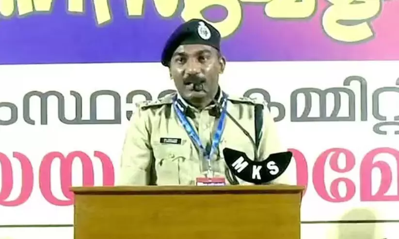ഒരു എസ്.പിയുടെ രണ്ട് മക്കളും ലഹരിക്ക് അ‌ടിമകൾ; പൊതുവേദിയിൽ തുറന്നടിച്ച് കൊച്ചി കമീഷണർ