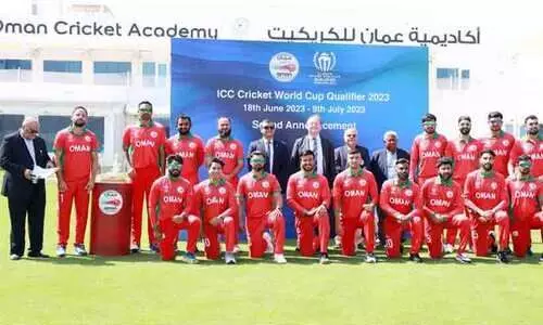 ലോ​ക​ക​പ്പ് ക്രി​ക്ക​റ്റ് യോ​ഗ്യ​താമ​ത്സ​രം; ഒ​മാ​ന്റെ ആ​ദ്യ മ​ത്സ​രം   അ​യ​ർ​ല​ൻ​ഡു​മാ​യി