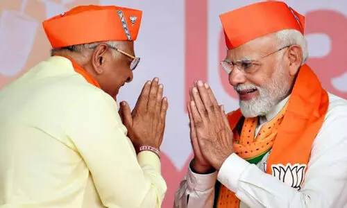 bhupendrabhai patel with modi