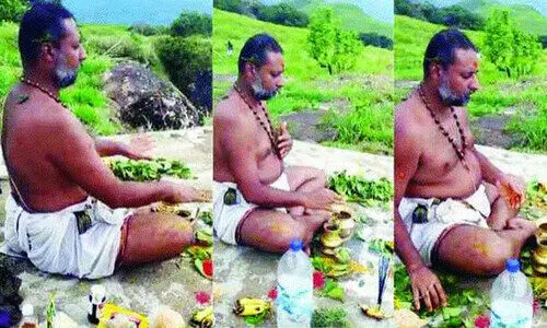 പൊന്നമ്പലമേട്ടിൽ കടന്നുകയറി പൂജ: മുൻകൂർ ജാമ്യാപേക്ഷയുമായി ഒന്നാം പ്രതി നാരായൺ സ്വാമി