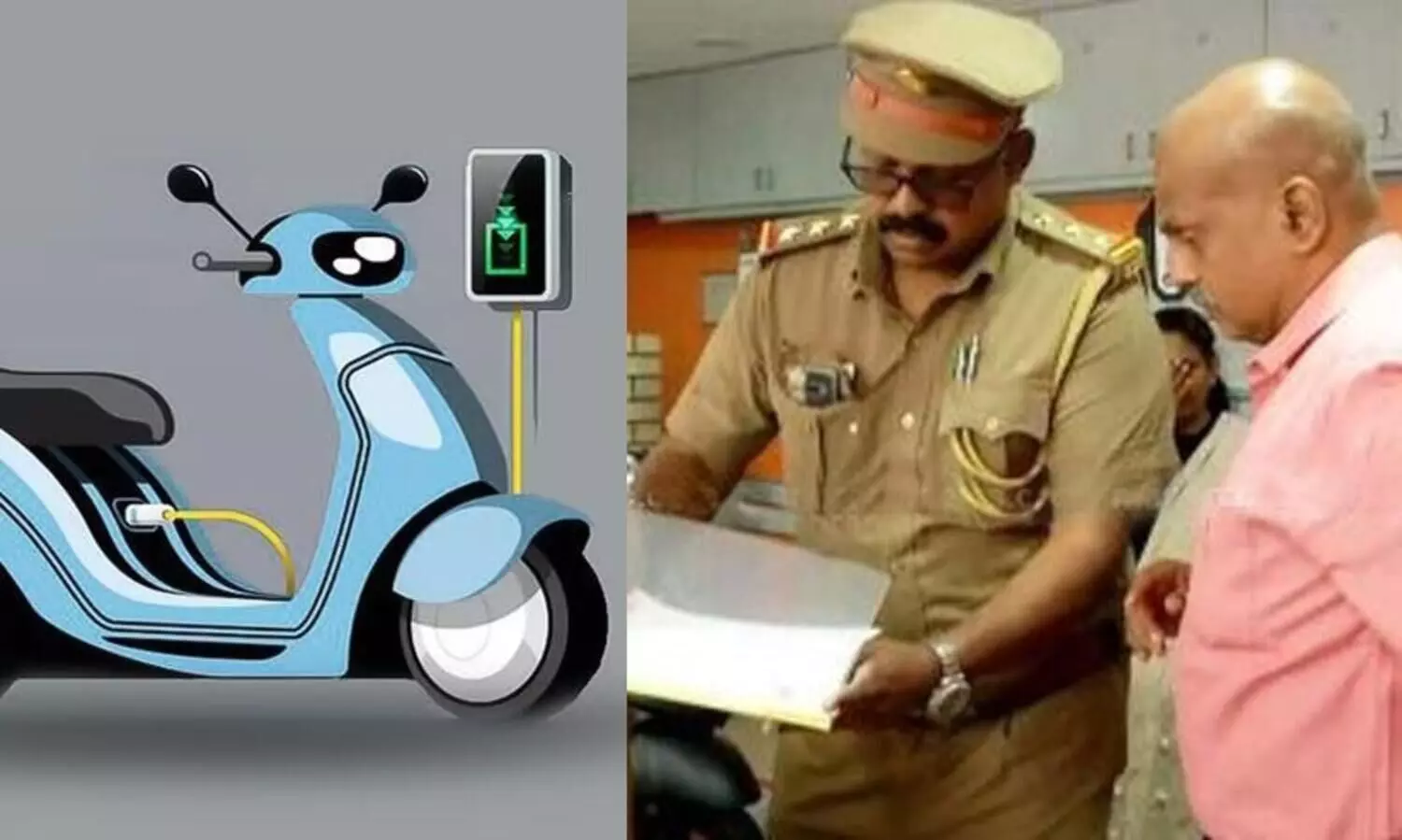 ഇലക്ട്രിക് സ്‌കൂട്ടറിൽ വേഗപരിധി കൂട്ടി തട്ടിപ്പ്; ​ആൾമാറാട്ടം നടത്തി പിടികൂടി എം.വി.ഡി