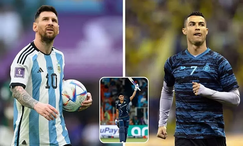 ക്രിസ്റ്റ്യാനോ റൊണാൾഡോ, ലയണൽ മെസ്സി... ശുഭ്മൻ ഗില്ലിന്റെ ഇഷ്ടതാരത്തെ അറിയണോ? ക്രിസ്റ്റ്യാനോ റൊണാൾഡോ, ലയണൽ മെസ്സി... ശുഭ്മൻ ഗില്ലിന്റെ ഇഷ്ടതാരത്തെ അറിയണോ?