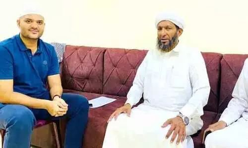 സം​സ്ഥാ​ന ഹ​ജ്ജ് ക​മ്മി​റ്റി ചെ​യ​ർ​മാ​ൻ സി. ​മു​ഹ​മ്മ​ദ് ഫൈ​സി മ​ദീ​ന സ​ന്ദ​ർ​ശി​ച്ചു