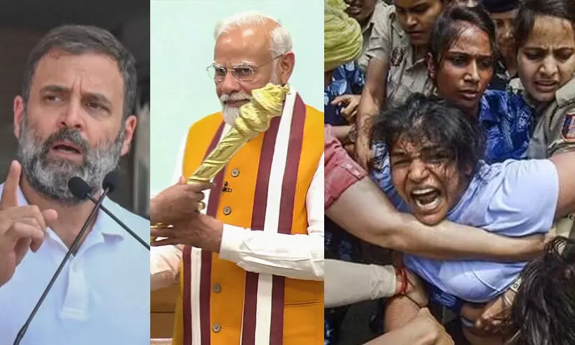 ‘പട്ടാഭിഷേകം കഴിഞ്ഞു, അഹങ്കാരിയായ രാജാവ് തെരുവിൽ പൊതുജനത്തിന്റെ ശബ്ദം അടിച്ചമർത്തുന്നു!’; രൂക്ഷ വിമർശനവുമായി രാഹുൽ ‘പട്ടാഭിഷേകം കഴിഞ്ഞു, അഹങ്കാരിയായ രാജാവ് തെരുവിൽ പൊതുജനത്തിന്റെ ശബ്ദം അടിച്ചമർത്തുന്നു!’; രൂക്ഷ വിമർശനവുമായി രാഹുൽ