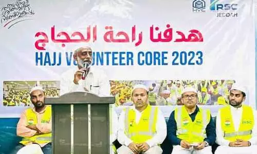 ആ​ർ.​എ​സ്.​സി ജി​ദ്ദ സോ​ൺ ഹ​ജ്ജ് വ​ള​ന്റി​യ​ർ കോ​ർ സം​ഗ​മം സം​ഘ​ടി​പ്പി​ച്ചു