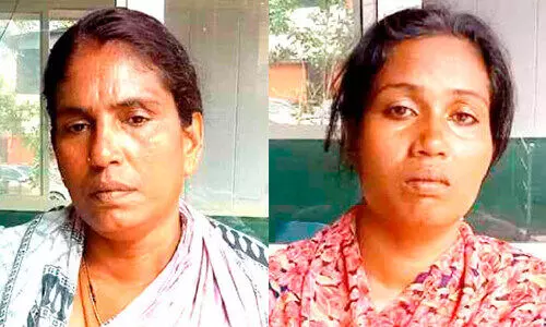 ബ​സിൽ വയോധികയുടെ സ്വർണമാല മോഷ്ടിച്ച ആന്ധ്ര സ്വദേശിനികൾ പിടിയിൽ