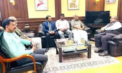 ബിനോയ്‌ വിശ്വം എം.പി അംബാസഡറെ സന്ദർശിച്ചു