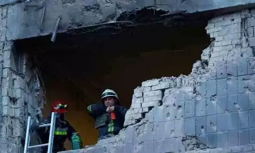 Kyiv hit by new massive Russian drone attack