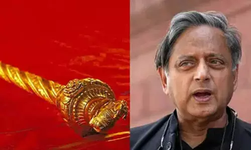 ഭൂതകാലത്തിന്‍റെ പ്രതീകമെന്ന നിലയില്‍ ചെങ്കോലിനെ നമുക്ക് സ്വീകരിക്കാമെന്ന് ശശി തരൂര്‍