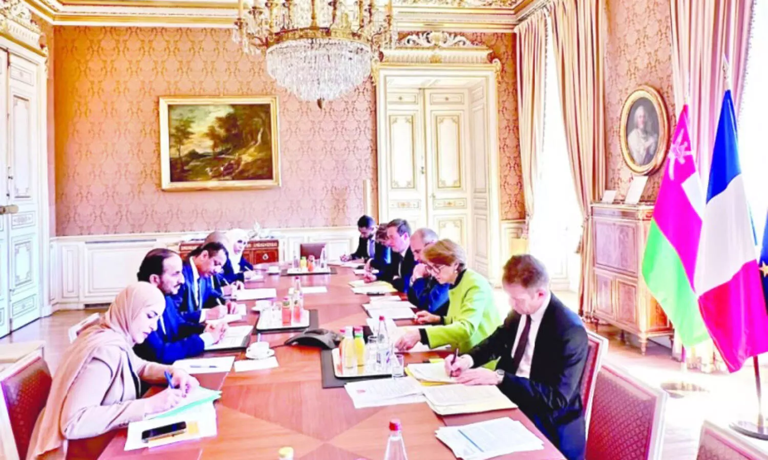 സ​ഹ​ക​ര​ണം വി​പു​ല​പ്പെ​ടു​ത്താ​നൊ​രു​ങ്ങി ഒ​മാ​നും ഫ്രാ​ൻ​സും