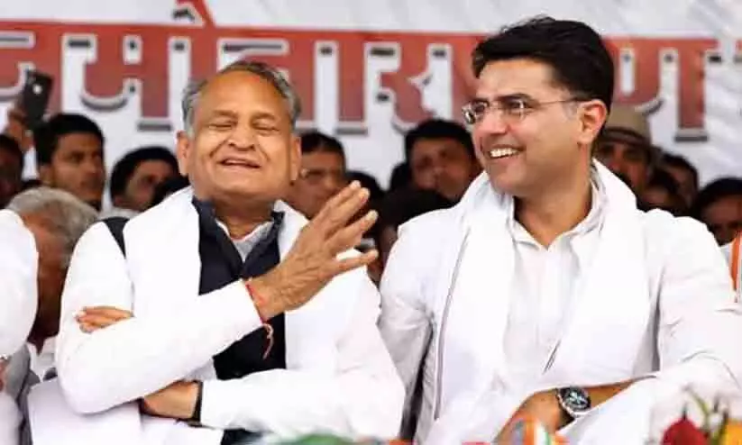 അശോക് ഗെഹ്ലോട്ടും സച്ചിൻ പൈലറ്റും ഇന്ന് ഖാർഗെയുമായി കൂടിക്കാഴ്ച നടത്തും