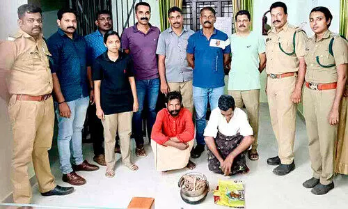 മ്ലാവിനെ കൊന്ന് ഇറച്ചിയാക്കിയ സംഭവം: രണ്ടുപേർ പിടിയിൽ