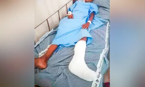 അയൽവാസി സൈക്കിളെടുത്ത് എറിഞ്ഞു; 14കാരന്‍റെ കാൽവിരൽ അറ്റുതൂങ്ങി