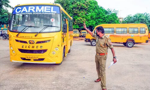 സ്കൂൾ ബസ് ഫിറ്റ്നസ് @70; വേഗപ്പൂട്ടും ജി.പി.എസും നിർബന്ധം