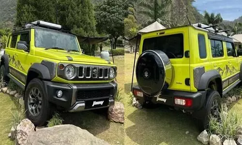 ആക്സസറികളിൽ കരുത്തനായി ജിംനി; ചി​ത്രങ്ങൾ കാണാം