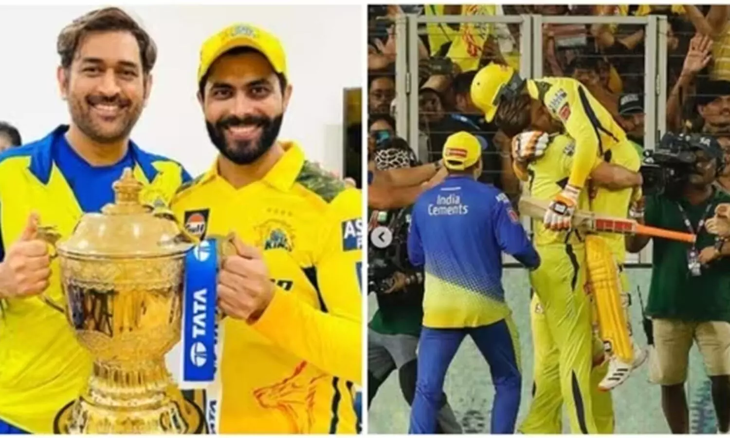 ‘മഹി ഭായ് നിങ്ങൾക്കുവേണ്ടി...’; ഐ.പി.എൽ കിരീട നേട്ടത്തിനു പിന്നാലെ രവീന്ദ്ര ജദേജ; ട്വീറ്റ് വൈറൽ