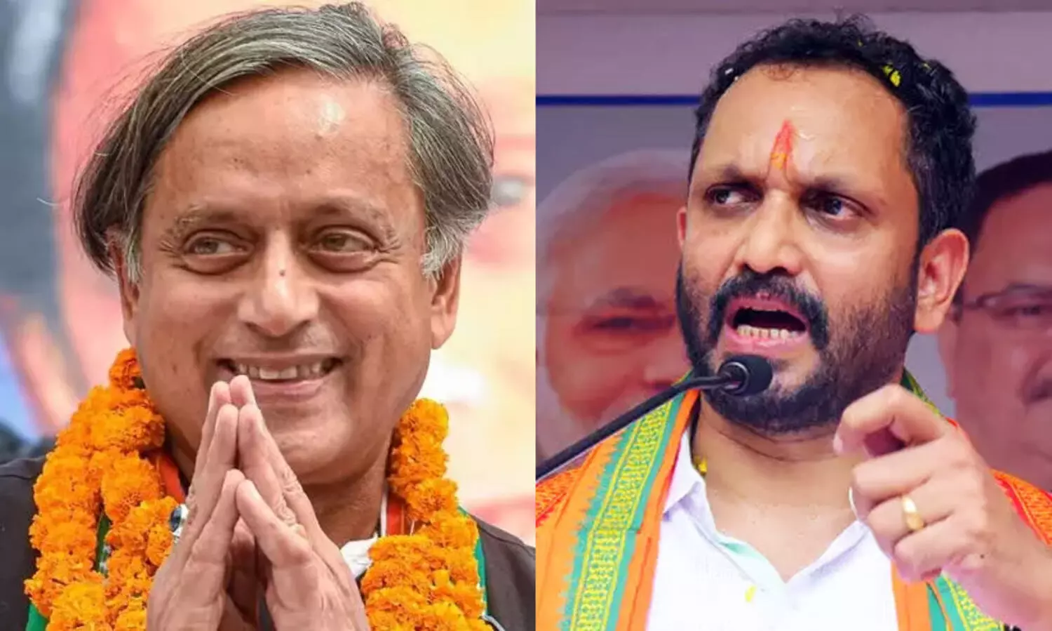 K surendran, Shashi Tharoor