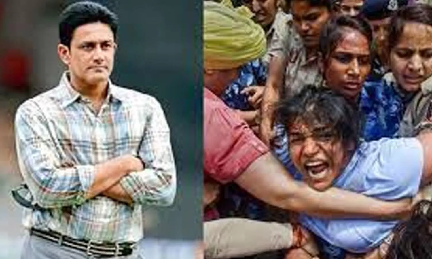 ‘ആ സംഭവം ഏറെ നിരാശയുണ്ടാക്കി’; ഗുസ്തി താരങ്ങൾക്ക് പിന്തുണയുമായി അനിൽ കുംബ്ലെ